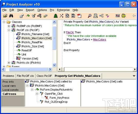 Project Analyzer,Project Analyzer下载,VB源代码分析器